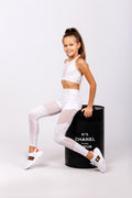 Leggings and Mesh Top Set
