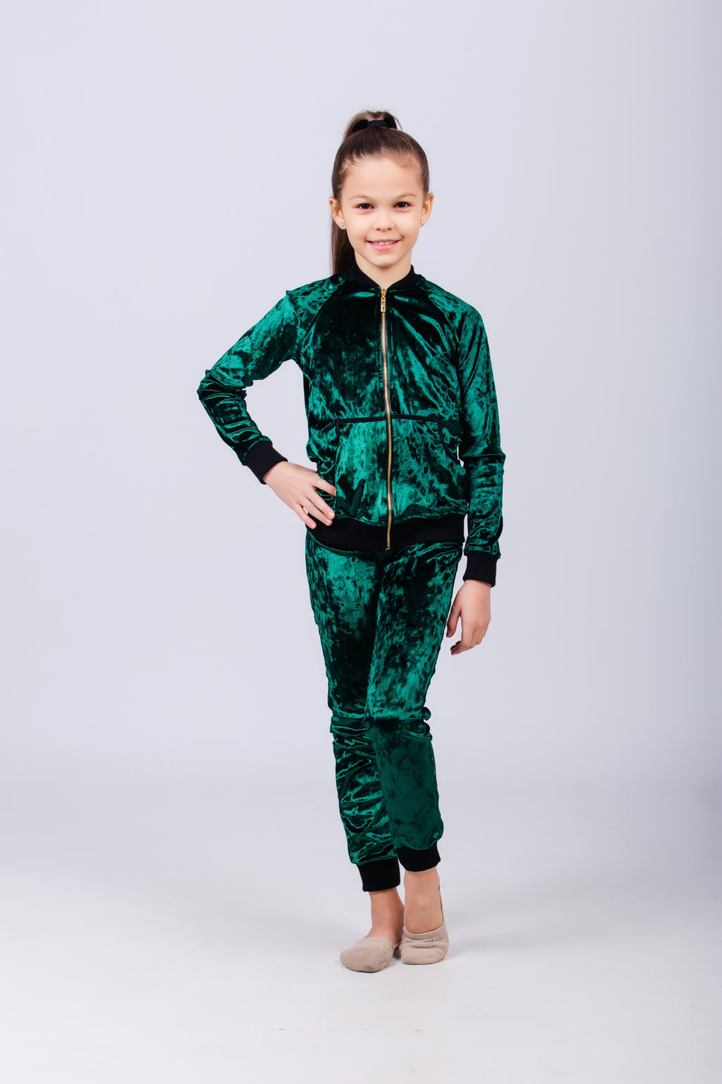 Velour Sportswear Set