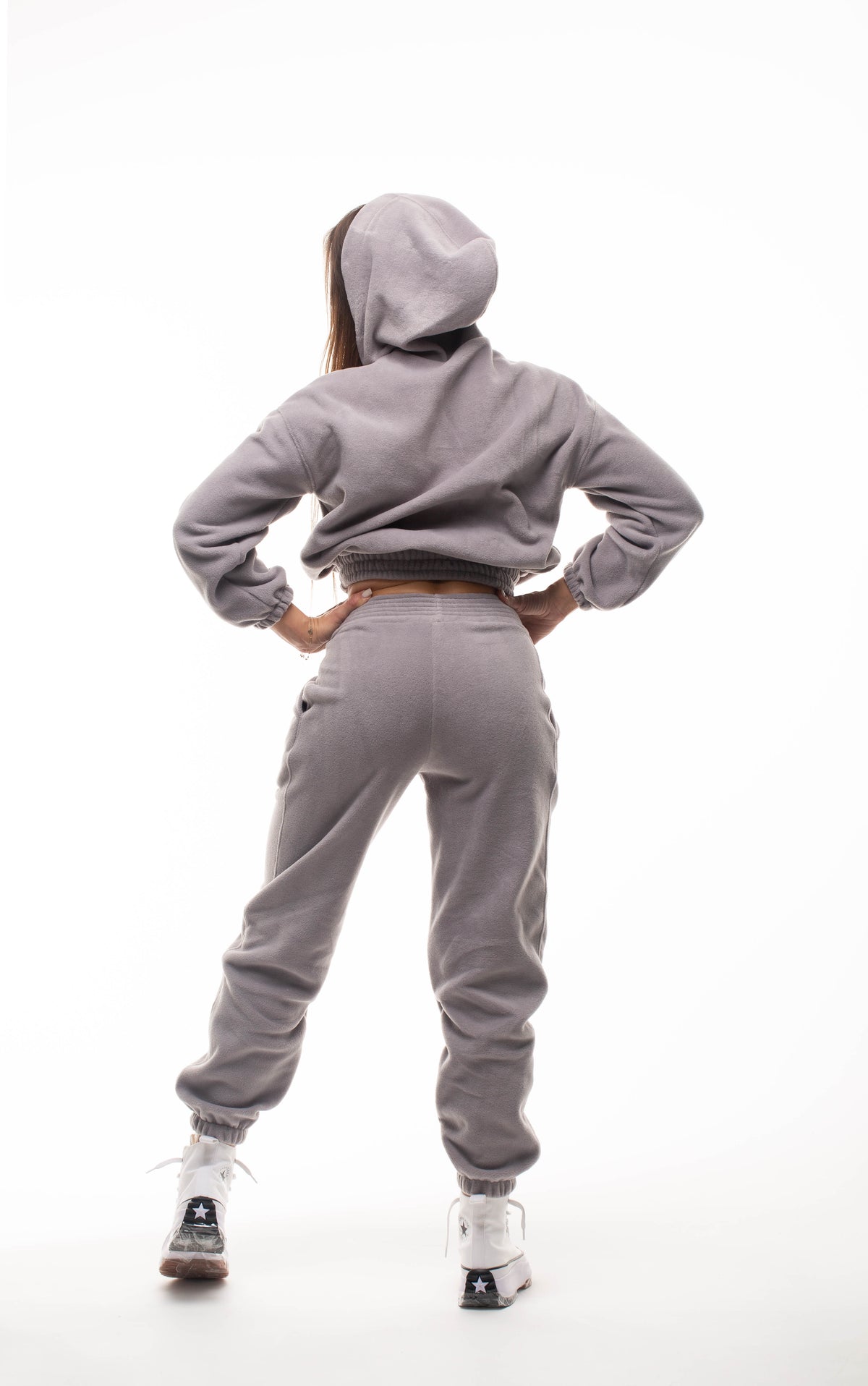Fleece tracksuit (grey)