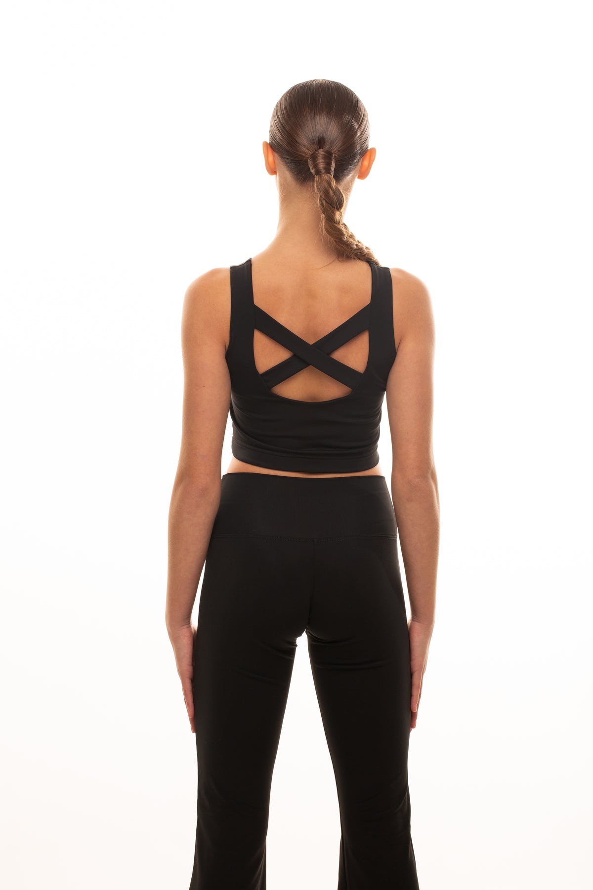 Crop Top & Flare Leggings Set