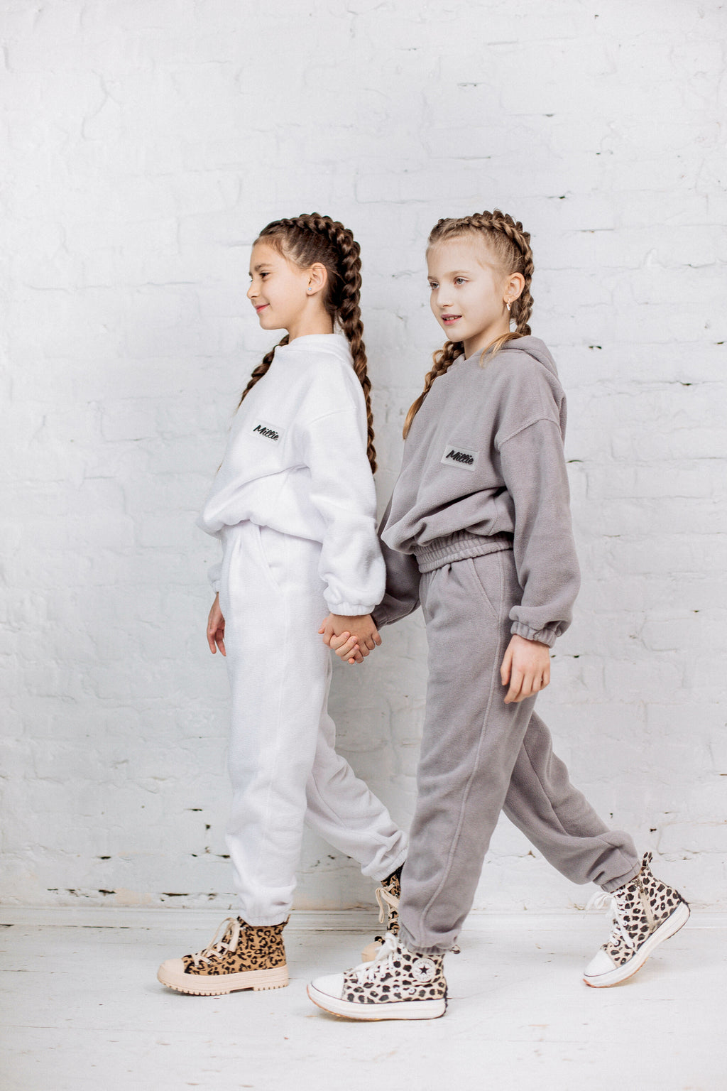 Fleece Sports Suit (White)